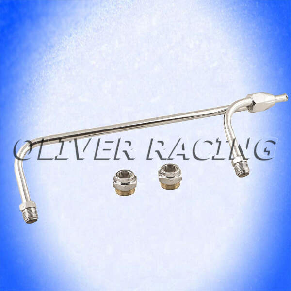 BENZINLEITUNG FÜR HOLLEY 4150 VERGASER 4-fach DOPPELTE LEITUNG CHROM Fuel line