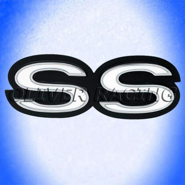 Logo Emblem Schriftzug " SS " Chevrolet Camaro Nova 1967 1968 1969 Kühlergrill