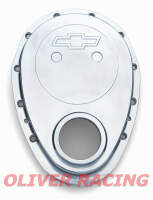 STEUERGEHÄUSEDECKEL CHROM Chevrolet Small Block...