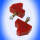 Anschlaggummi Achse Federwegsbegrenzer unten PAAR rot GM Buick Chevrolet Oldsmobile Pontiac