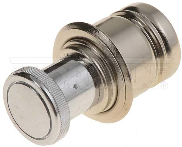 ZIGARETTENANZÜNDER Universal 1,944 Zoll Hülsenlänge 49,38 mm mit Chromknopf