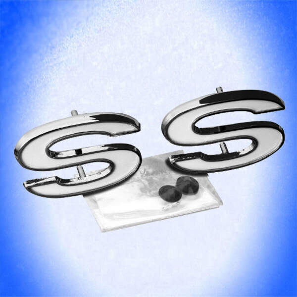 Logo Schriftzug SS Kotflügel rechts oder links Chevrolet Chevelle 69 70 71 72