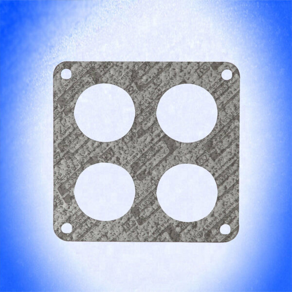 VERGASERFUSSD. Holley 4-fach 4-Löcher 4500 D