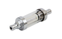 BENZINFILTER GLAS/CHROM 3/8" 9,52 mm