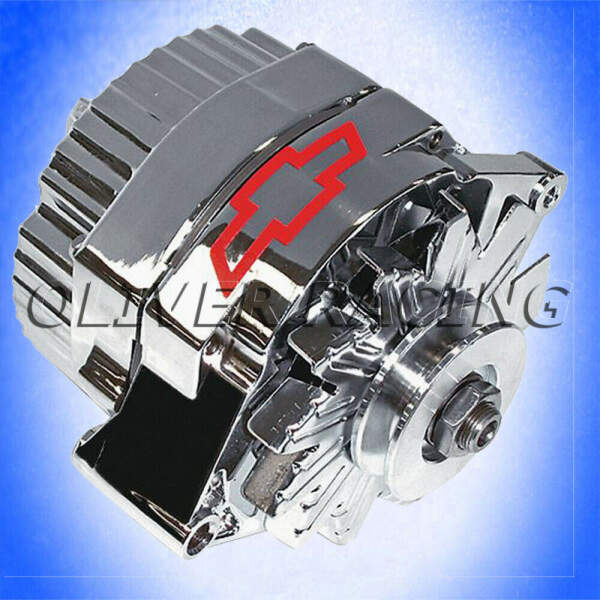 Lichtmaschine Generator Chrom Buick Century Lesabre Regal Skylark 100A V8 Ami GM
