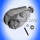 Servopumpe Chrom verchromt Chevrolet 75 76 77 78 79 Corvette C3 Lenkhilfepumpe