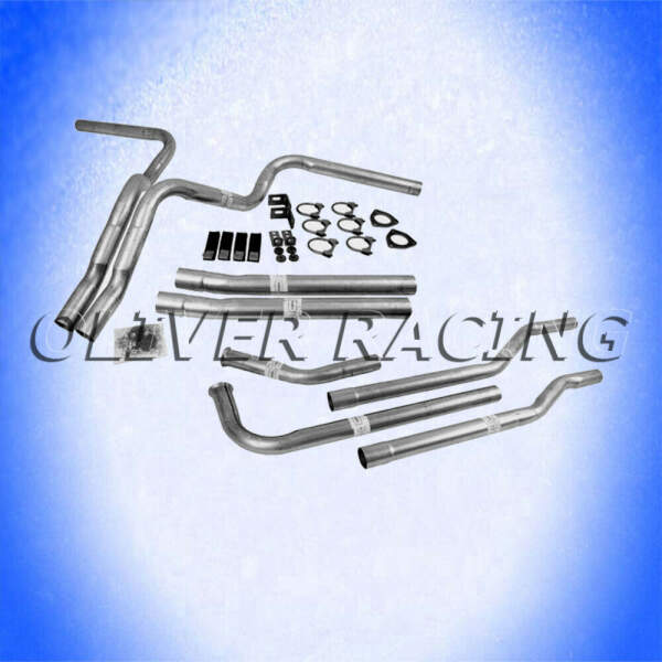 Auspuff Auspuffanlage Sportauspuff OHNE Schalldämpfer Chevrolet GMC Pickup C10 K10 K20 SUBURBAN GM