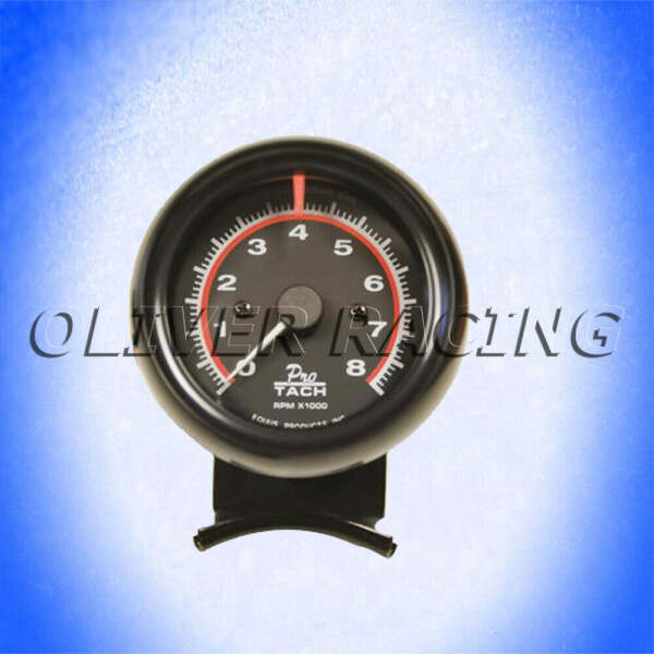 DREHZAHLMESSER 4 6 8 Zylinder 63,50 mm 2-1/2" schwarz Camaro Mustang US Car Ford