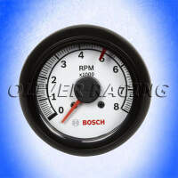 DREHZAHLMESSER 4 6 8 Zylinder 66.70 mm 2-5/8" weiss...