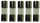 SICHERUNG 6.3 X 16 mm / 4A - Set a 5 Stück Glassicherung