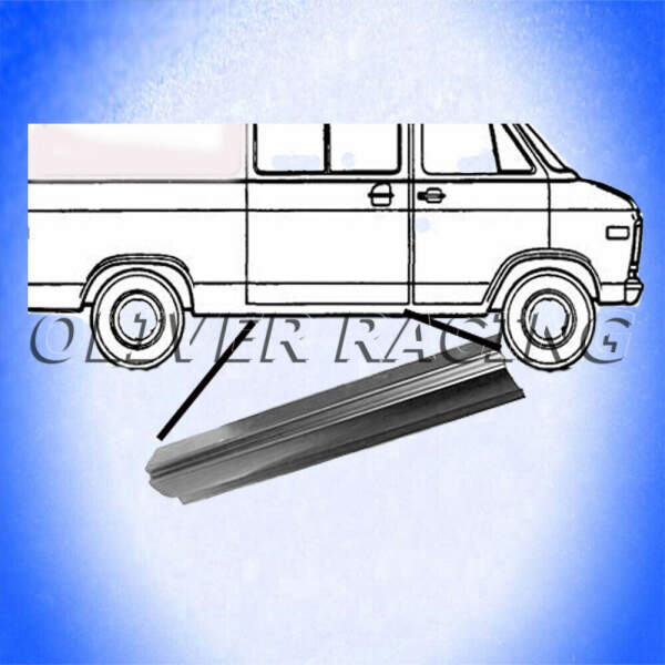 Schweller REPARATURBLECH EINSCHWEIßBLECH Chevrolet G10 G20 G1500 G2500 VAN 71-96