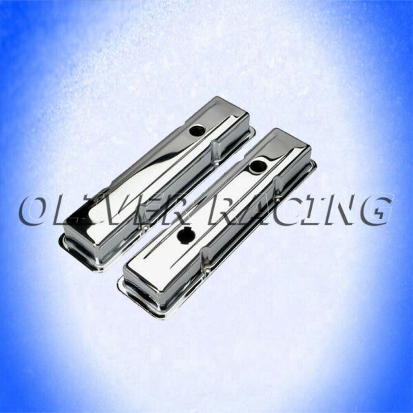 VENTILDECKEL CHROM Chevy Chevrolet Corvette Caprice Impala Nova C10 Small Block