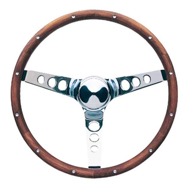 Lenkrad Grant Classic Serie Holz Durchmesser 381 mm Wallnuss Universal 15"