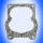 Vergaserdichtung Vergaserfußdichtung Holley offen 58E MrGasket Spread Bore 4fach