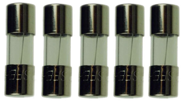 SICHERUNG 6.35 X 15.9 mm 3.0A Ampere Glassicherung
