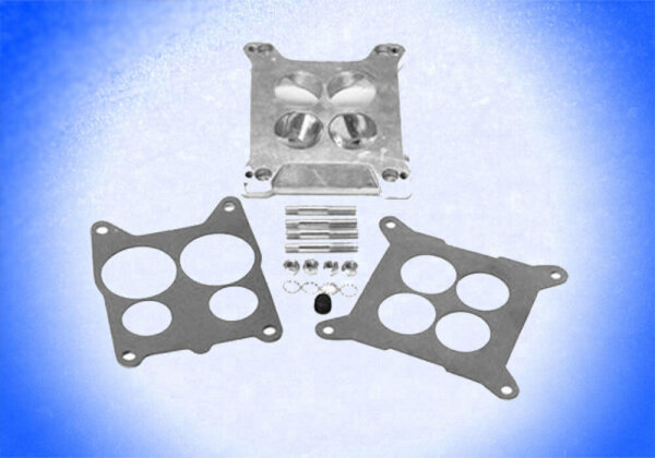 EDELBROCK VERGASERADAPTER Rochester auf Holley Edelbrock Vergaser Adapter 2696
