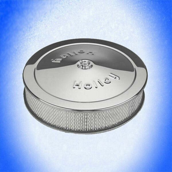 CHROM LUFTFILTER-14"HOLLEY PERFORMANCE