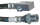 Bremsschlauch HA hinten Mitte Buick Chevrolet GMC Olds Pontiac 74-99