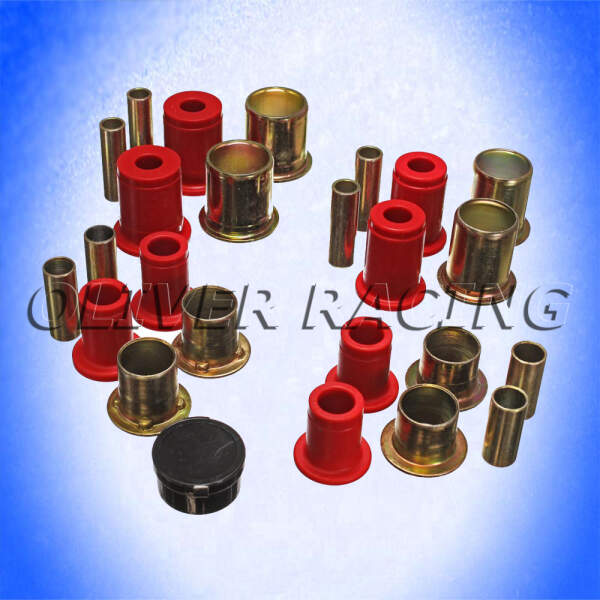 Querlenkergummi Set Chevrolet Camaro Pontiac Firebird 1980 1981 rot Polyurethan