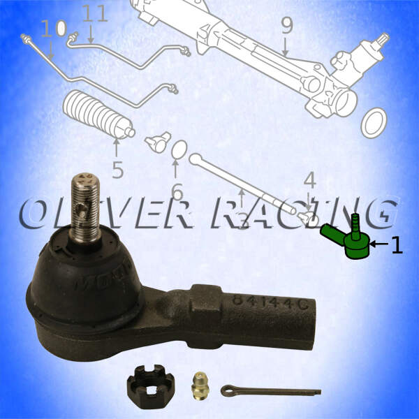 Spurstangenkopf Aussen Ford Mustang 3,7L 4,0L 4,6L 5,0L 5,4L 05-14