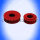 Differentialhaltegummis hinten rot Poly Corvette