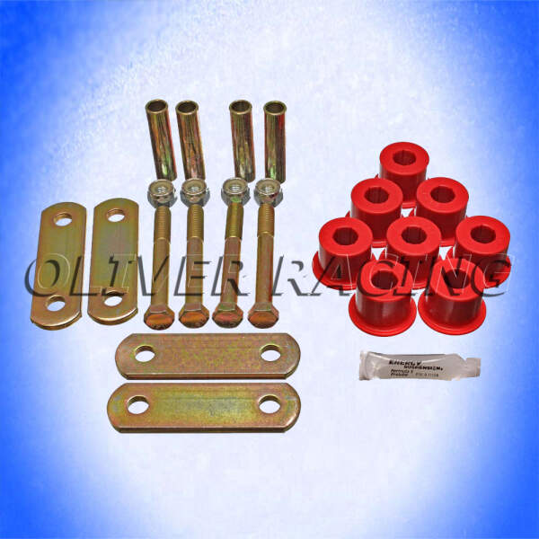 Blattfederbuchsen Federgehänge komplett Chevrolet Camaro 1967-1981 Hochleistung