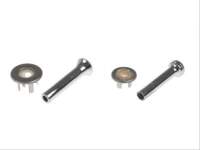 TÜRKNOPF chrom universal GM ab 1965 Chevrolet Buick Pontiac Oldsmobile GMC Paar