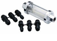 BENZINFILTER Univ. Anschlüsse 6/8/9,5 mm