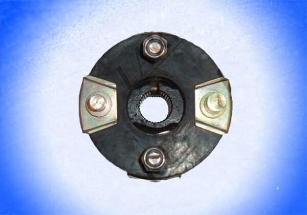 Hardyscheibe Lenkung 81mm Aussend.gummi 68-79