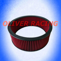 Luftfilter rund auswaschbar wie K&N 14 x5"...