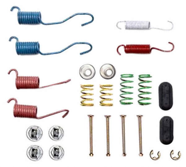 FEDERNSATZ TROMMELBREMSE Pins Klammern Federn Hinterachse