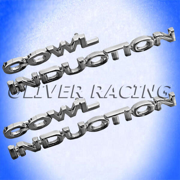 Cowl Induction Emblem Chevrolet Chevelle Camaro El Camino Malibu 67 69 70 71 72