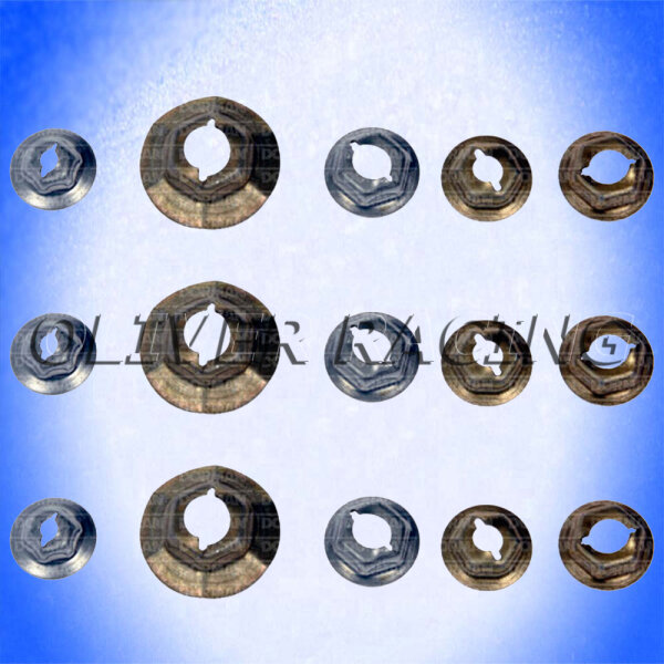 Blechmutter selbstschneidend - 15er-Set