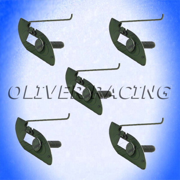ZIERLEISTE HALTER BÜGEL für 1" bis 1 1/2", 25,4 bis 38,1 mm Universal Klammer