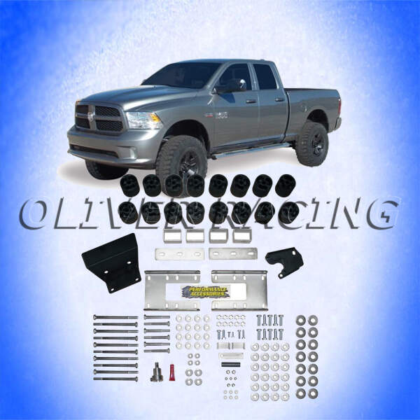 Höherlegungssatz 3 Zoll 76 mm Dodge Ram 4WD Allrad 2009 10 11 12 13 2014