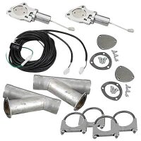 Klappenauspuff Pro Packs 3" - KIT