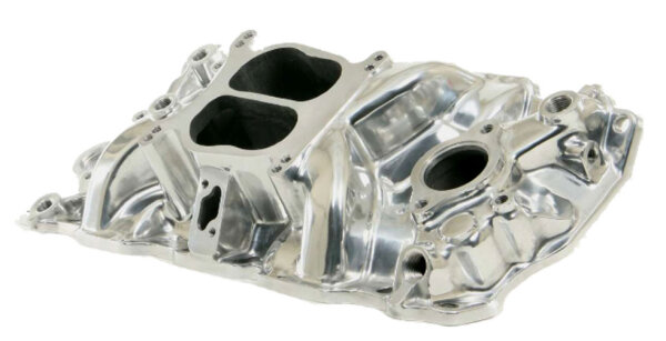 ANSAUGSPINNE CHEVY Chevrolet SB small block POLIERT 302 350 383 5,0L 5,7L 6,6L