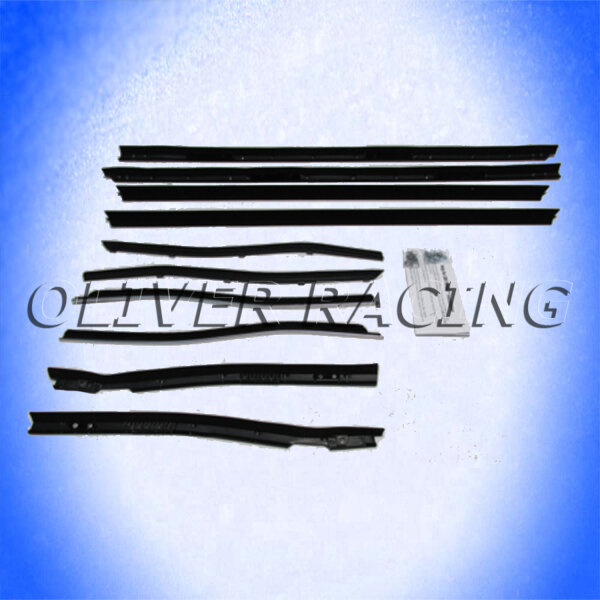 Fensterschachtleisten Cadillac Eldorado Cabrio 75 76 10 teiliges Set