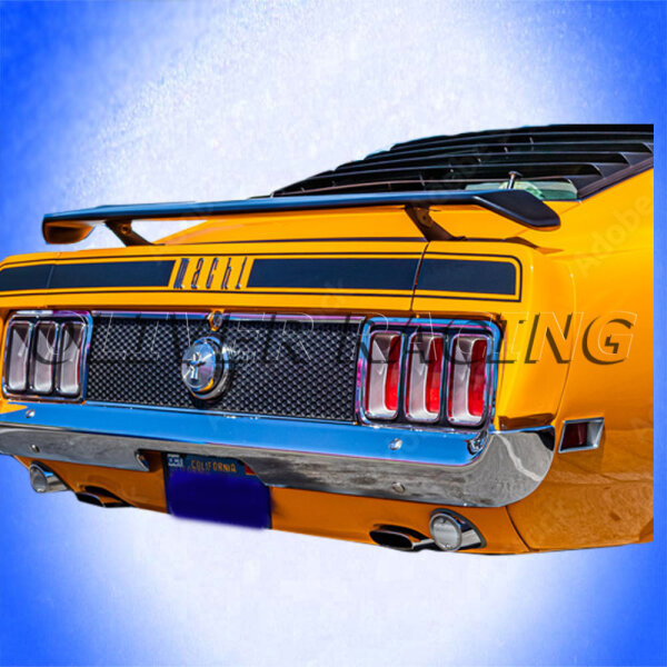 Spoiler hinten 1969 - 70 Ford Mustang Mach 1 1969 1970