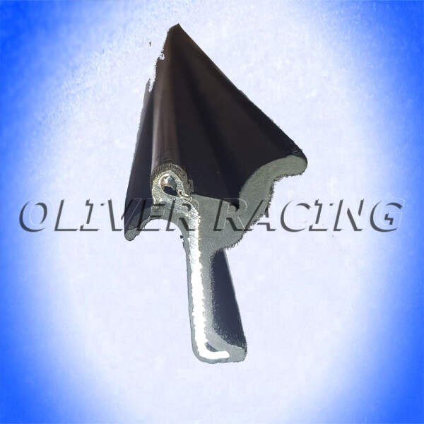 Fensterschachtleiste aussen chromwulst mit Gummikante Schachtleiste Zierleiste aussen Pontiac Buick