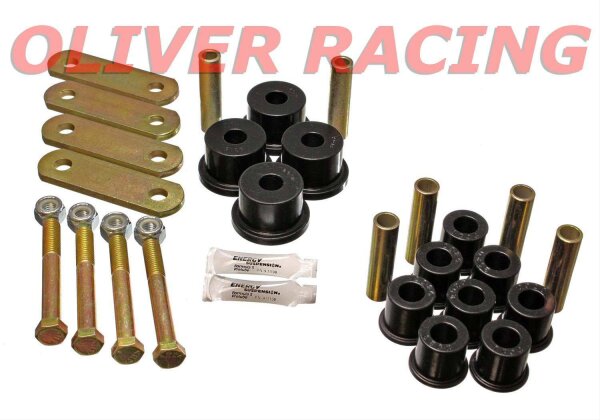 BLATTFEDERBUCHSEN-SET HA mit Schäkel Mustang Couga