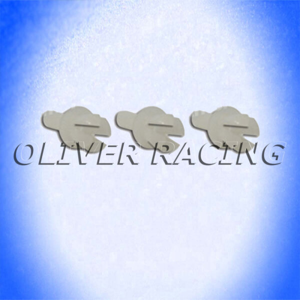Horn Contact Plastic Rivets. 3 Piece Set