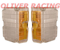 STANDLICHT LAMPENGLAS SET Chevrolet El Camino 1972 72...