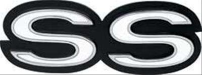 Emblem "SS" Kühlergrill Camaro67-68 Nova68-69