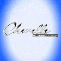 Emblem "Cevelle by Cevrolet" hinten