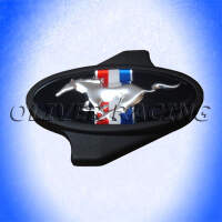 Luftfilter LUFTFILTERMUTTER Ford " MUSTANG " schwarz chrom Gewinde 1/4-20" Luftfilterschraube