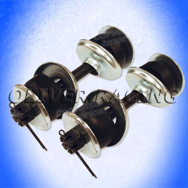 Blattfeder-Hänger Set Gummi Corvette 63-82