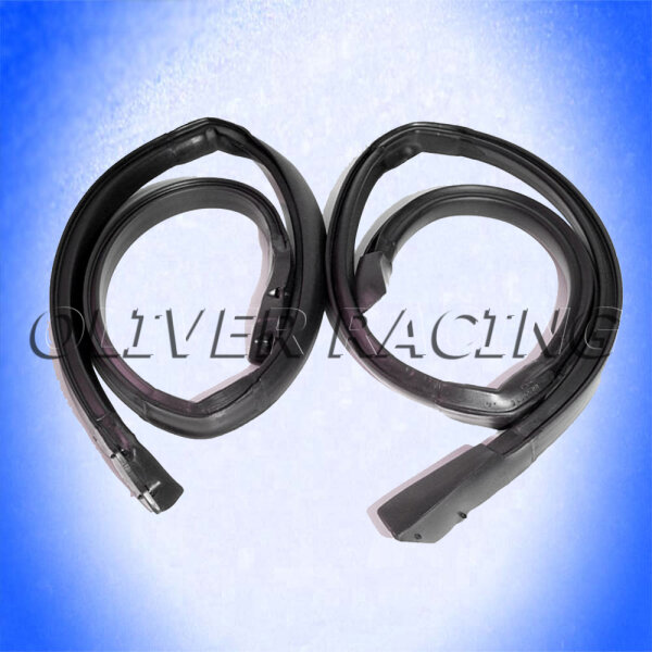 Molded Roof Rail Seals, for 2-Door Hardtop.  Pair R&L