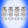 RADMUTTERN 1/2"-20 Set mit 4 Stück Stahl verchromt zylindrischer Ansatz 19 mm