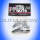 RADMUTTERN 1/2"-20 Set mit 4 Stück Stahl verchromt zylindrischer Schaft Ansatz 19 mm Radmutter Shank Gorilla Lug Nuts